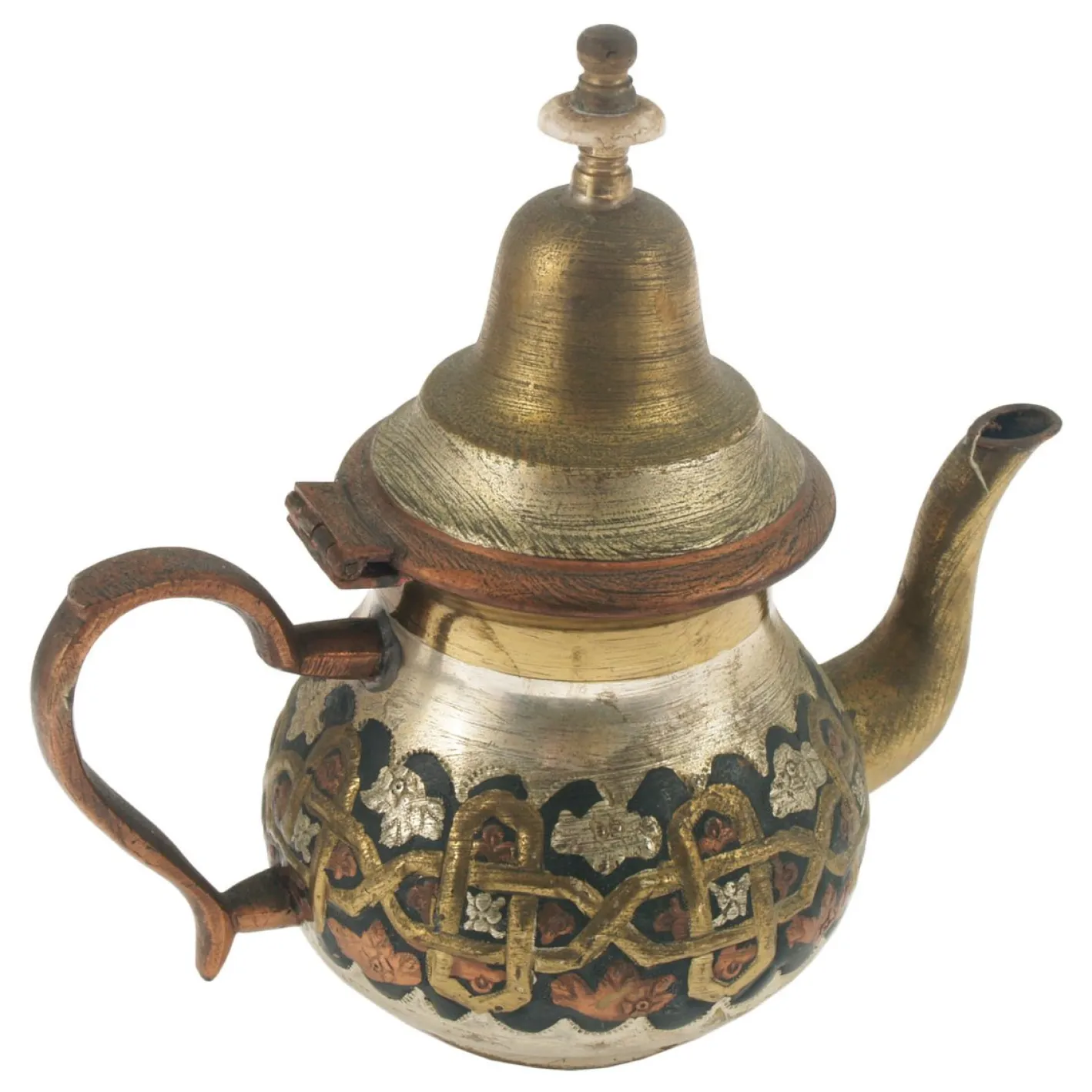 Antike arabische Teekannen von Papillon, 3er Set