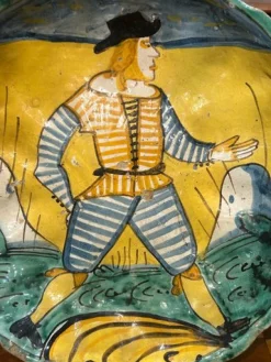 Antike Crespina Schale von Montelupo, 1600er