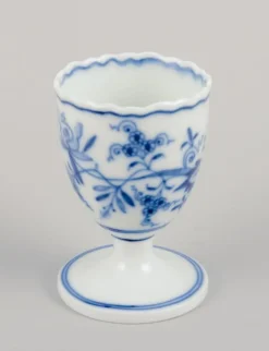 Antike deutsche Eierbecher von Meissen, 1890er, 5 Set