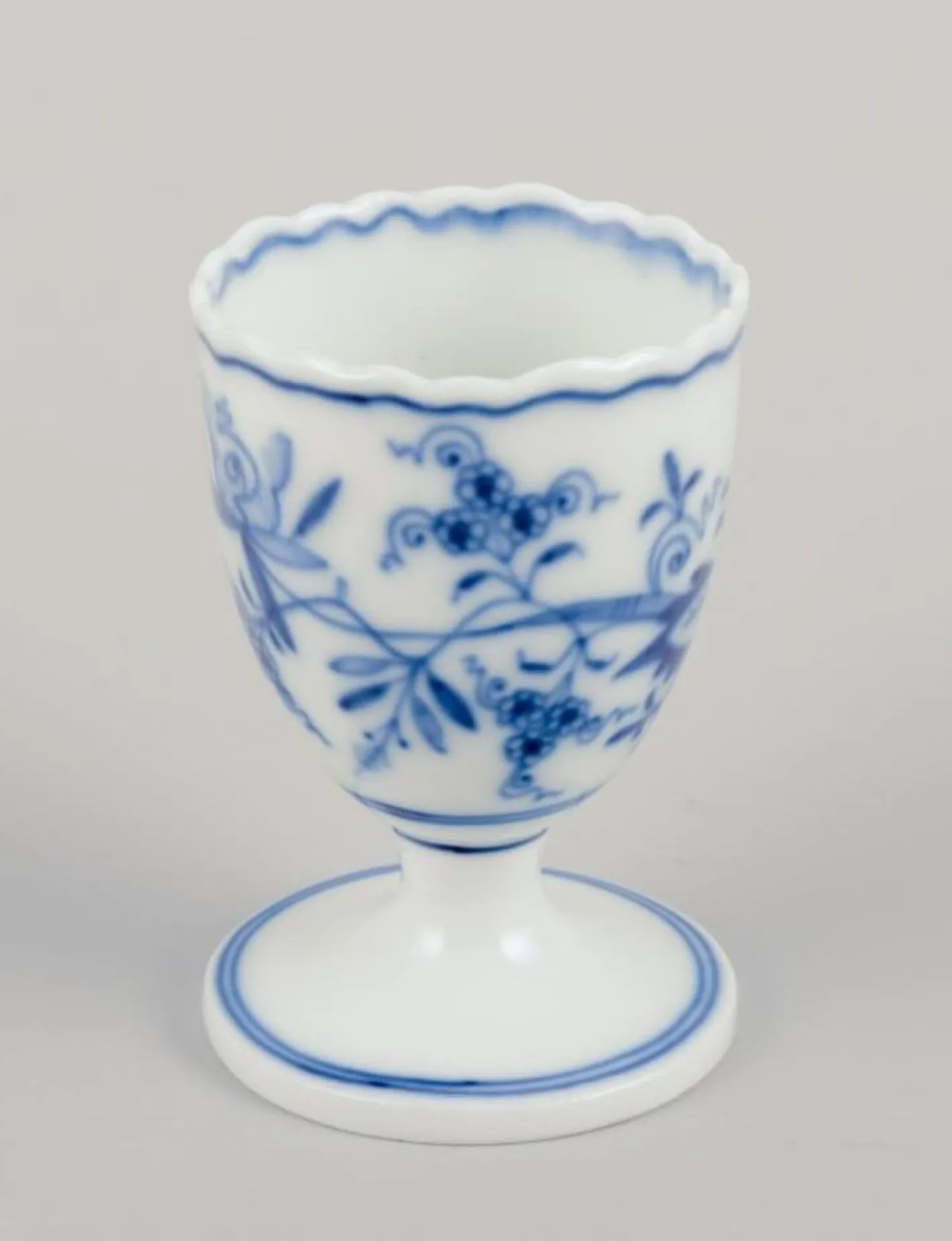 Antike deutsche Eierbecher von Meissen, 1890er, 5 Set