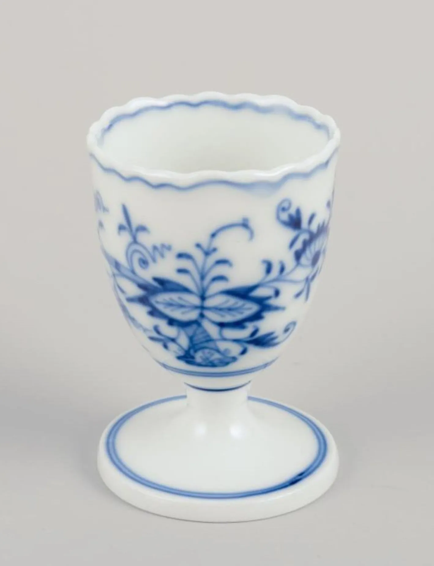 Antike deutsche Eierbecher von Meissen, 1890er, 5 Set