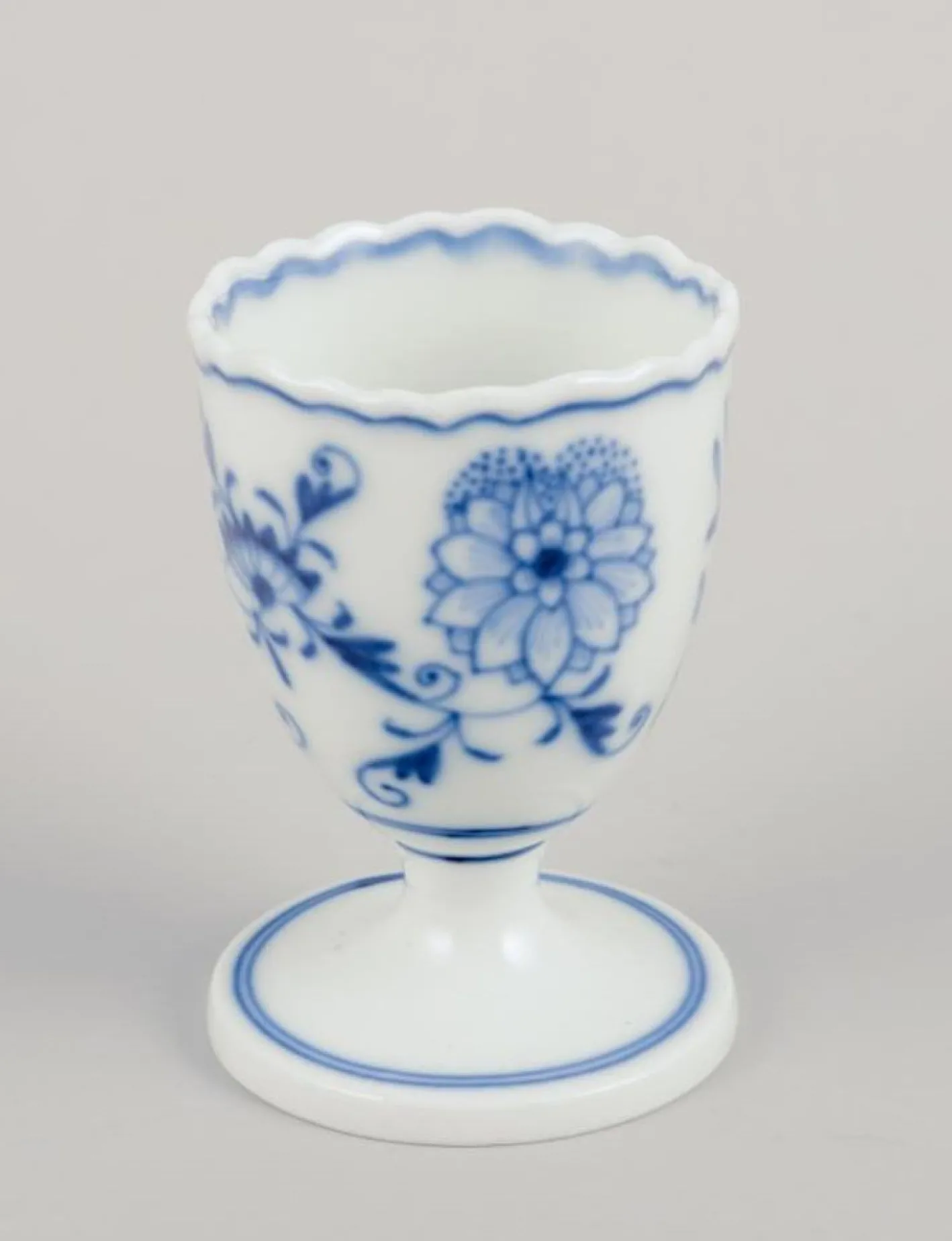 Antike deutsche Eierbecher von Meissen, 1890er, 5 Set
