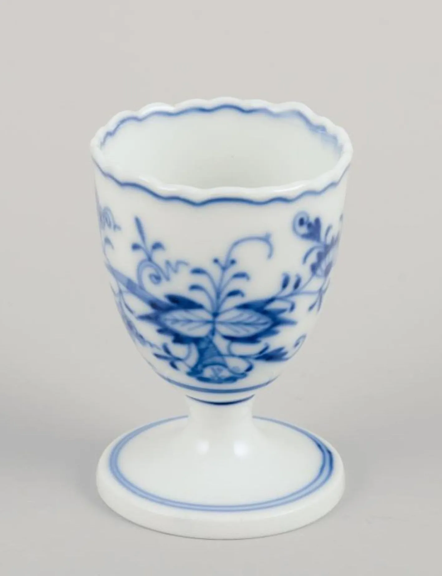 Antike deutsche Eierbecher von Meissen, 1890er, 5 Set