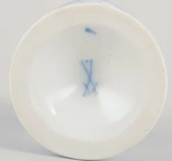 Antike deutsche Eierbecher von Meissen, 1890er, 5 Set