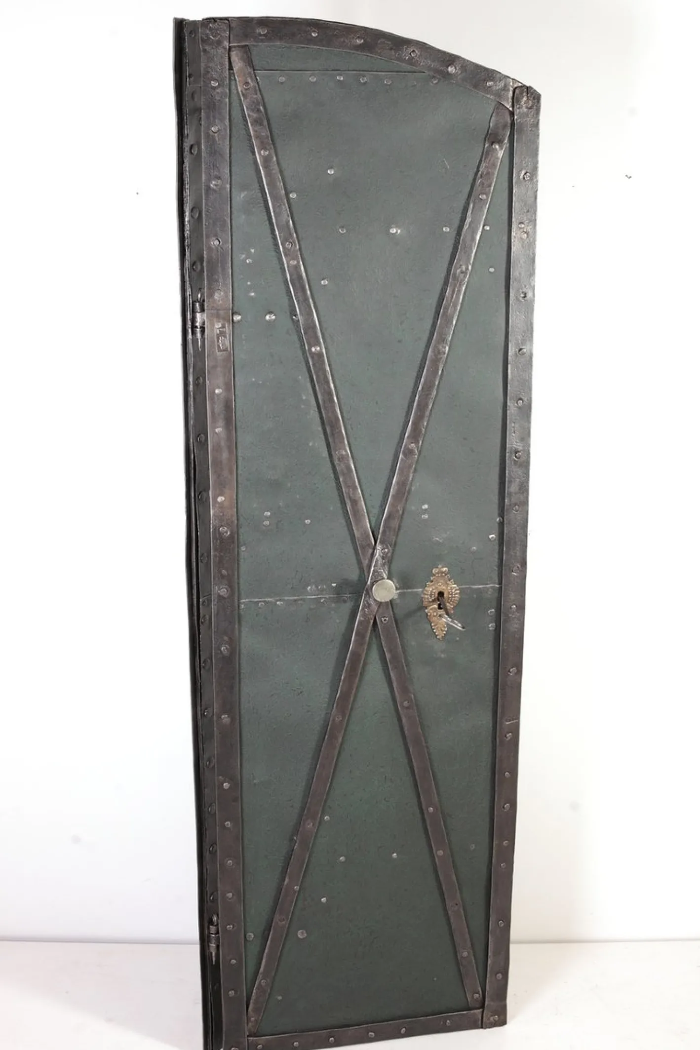 Antike eiserne Falttür, Böhmen, 1760er