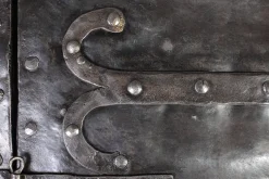 Antike eiserne Falttür, Böhmen, 1760er