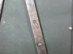 Antike eiserne Falttür, Böhmen, 1760er