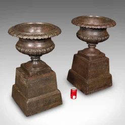 Antike englische Garten Übertöpfe, 1850, 2 . Set