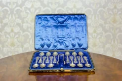 Antike englische Silberne Teelöffel, 1906, 13 . Set