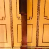 Antike englische Standuhr aus Eiche, 19. Jh
