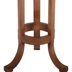 Antike Jugendstil Blumensäule aus Kirschholz, 1915