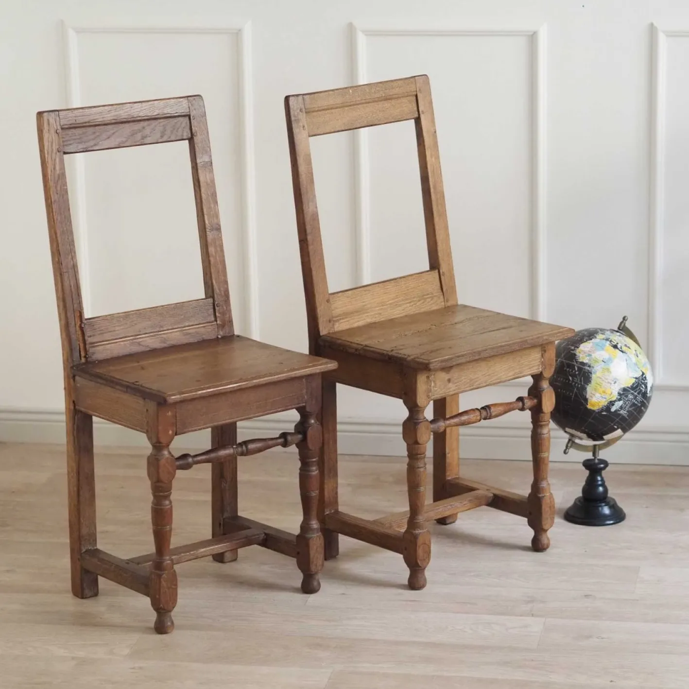Antike Kinderstühle, 2er Set