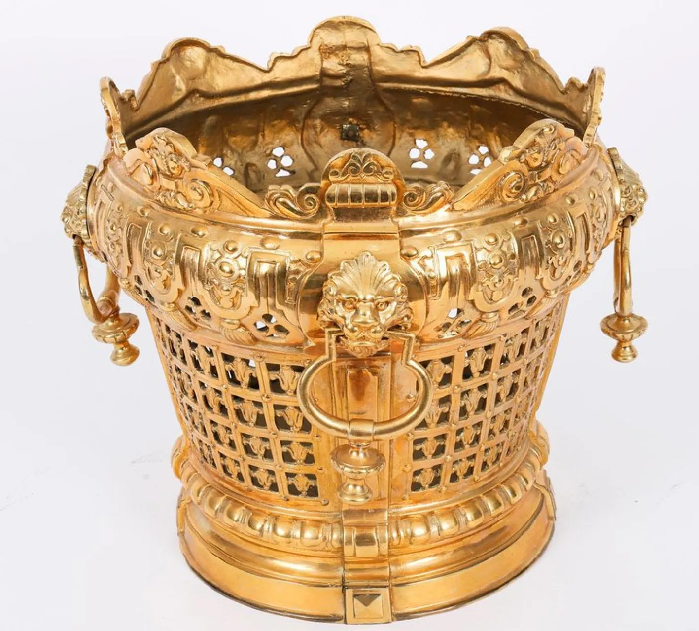 Antike Louis XIV Ormolu Jardinieres, 19. Jh., 2er Set