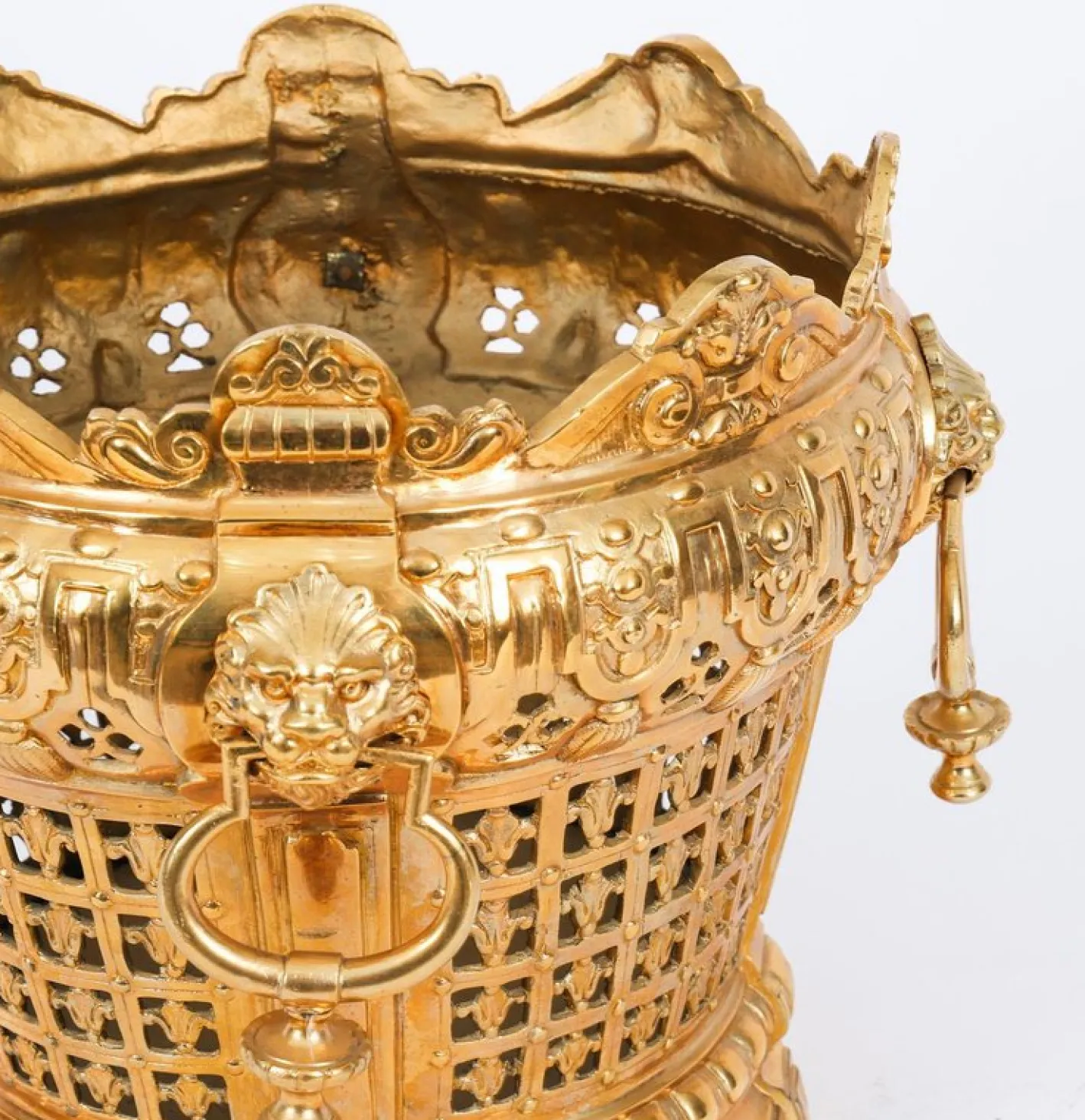 Antike Louis XIV Ormolu Jardinieres, 19. Jh., 2er Set