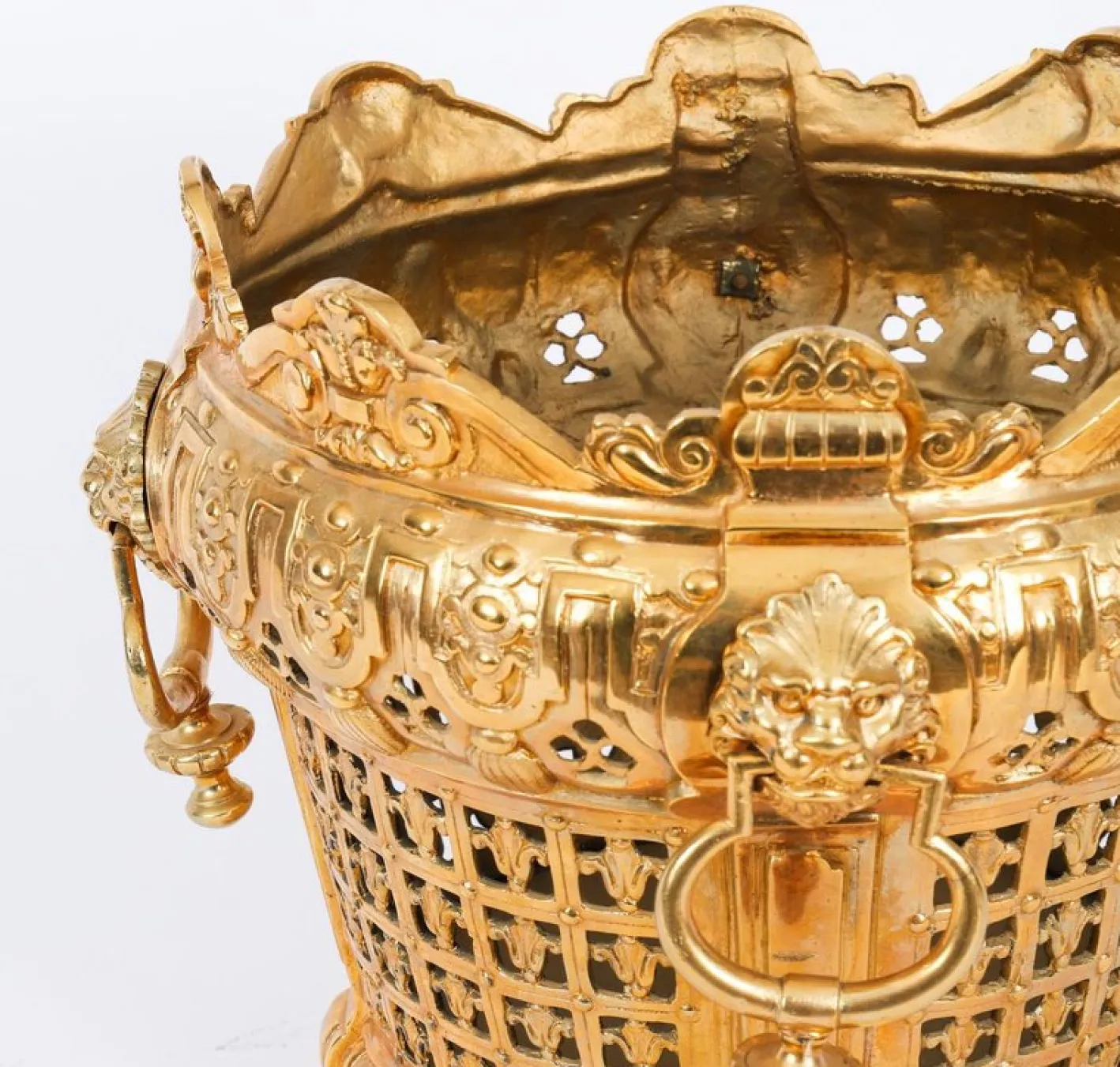 Antike Louis XIV Ormolu Jardinieres, 19. Jh., 2er Set