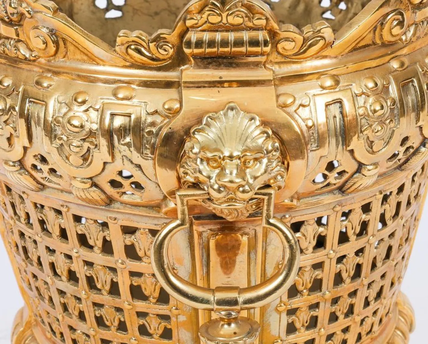 Antike Louis XIV Ormolu Jardinieres, 19. Jh., 2er Set