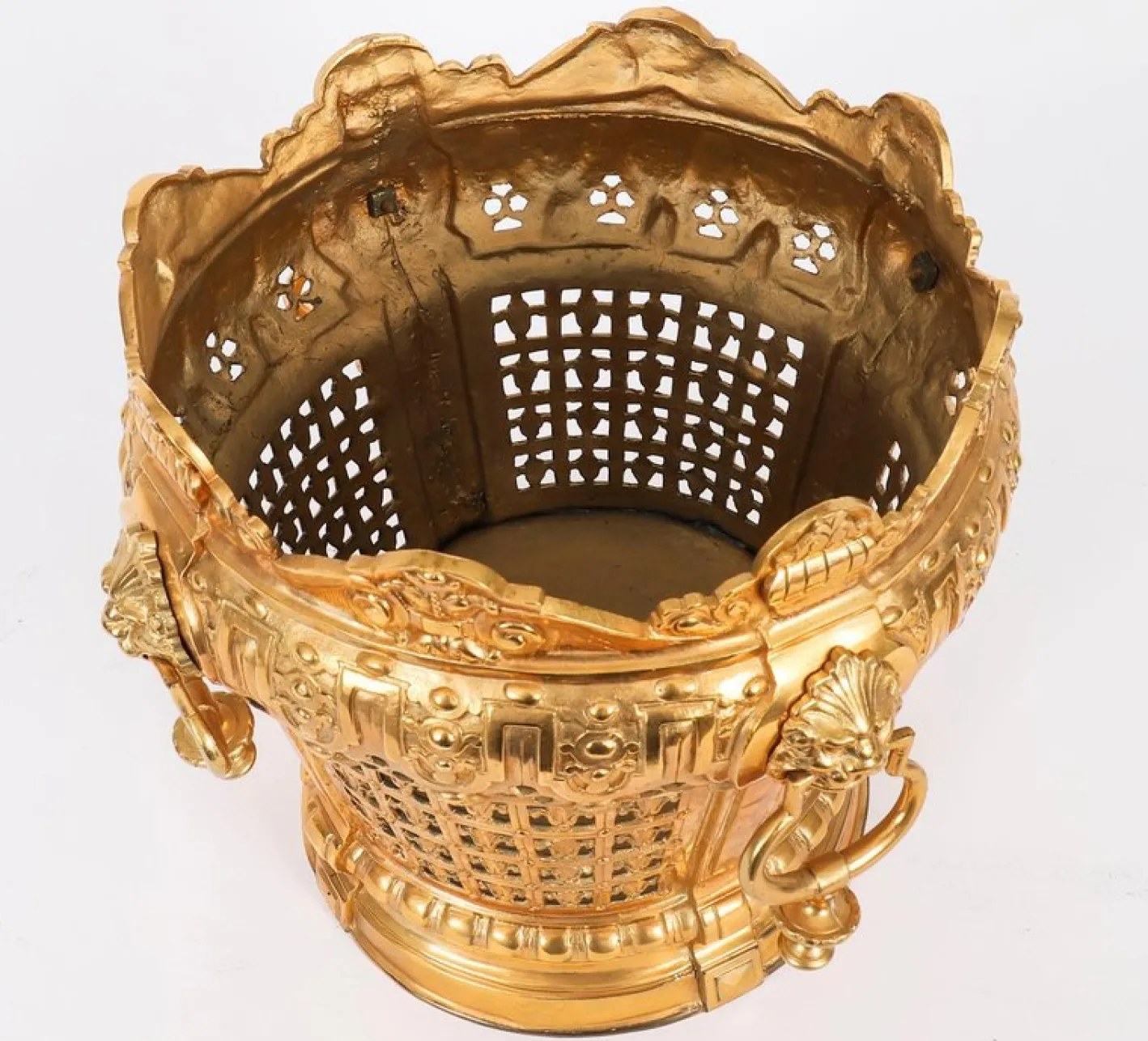 Antike Louis XIV Ormolu Jardinieres, 19. Jh., 2er Set