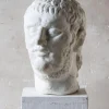 Antike Marmorbüste des Kaisers Nero, 1800er