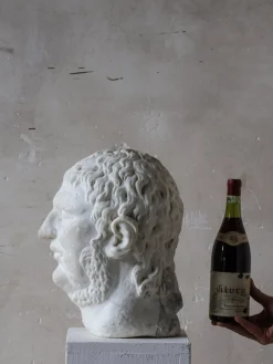Antike Marmorbüste des Kaisers Nero, 1800er