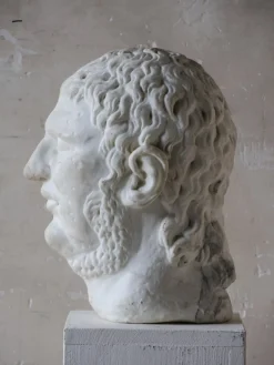 Antike Marmorbüste des Kaisers Nero, 1800er