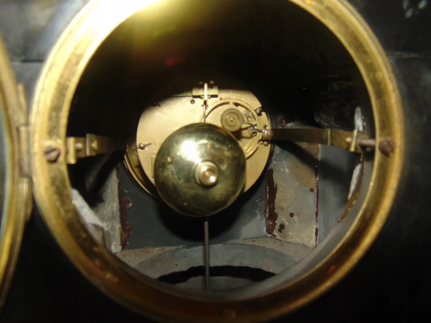 Antike Marmor Uhr