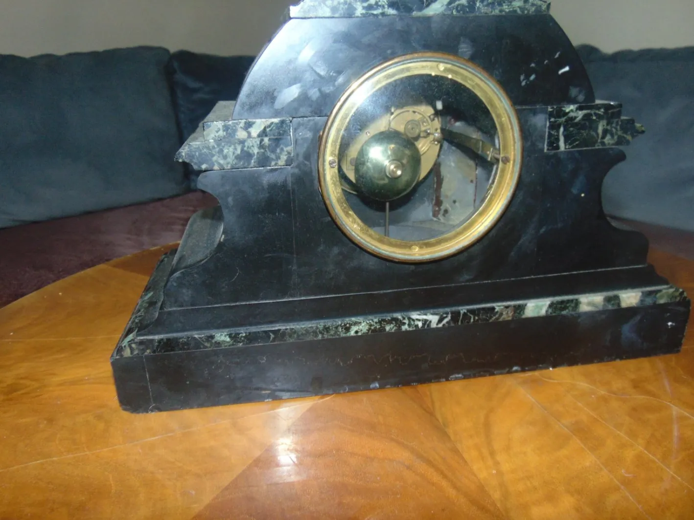 Antike Marmor Uhr