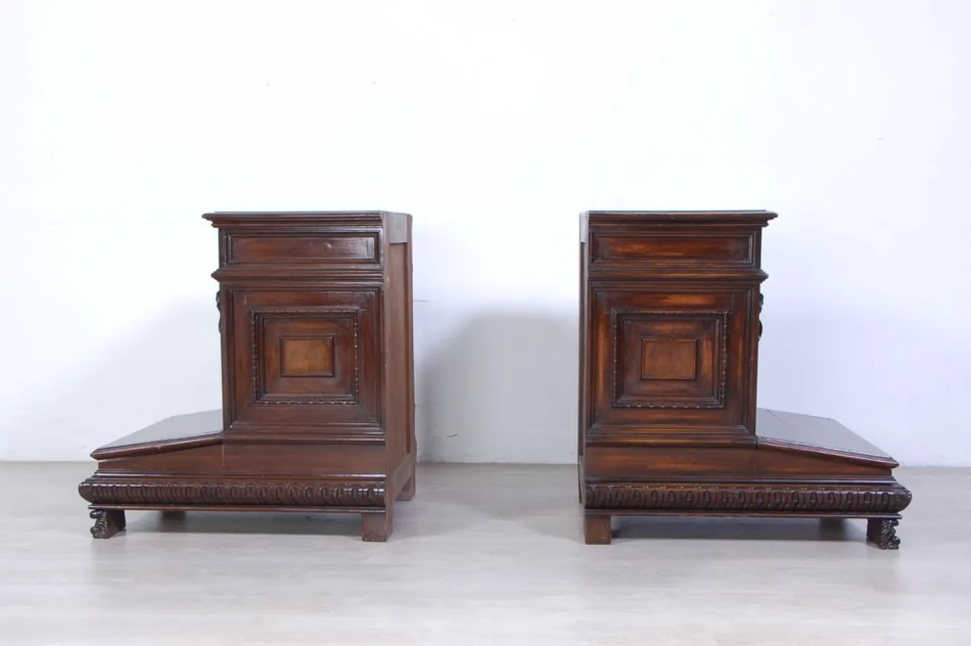 Antike Nachttische, Frühe 1900er, 2er Set