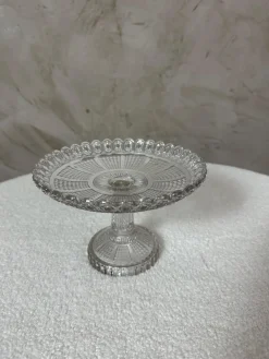 Antike Obstschale aus Glas, 1900