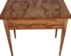 Antiker Biedermeier Damenschreibtisch aus Nussholz, 1830