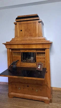 Antiker Biedermeier Sekretär, 1830