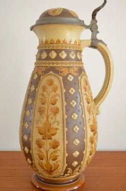 Antiker Bierkrug von Villeroy & Boch