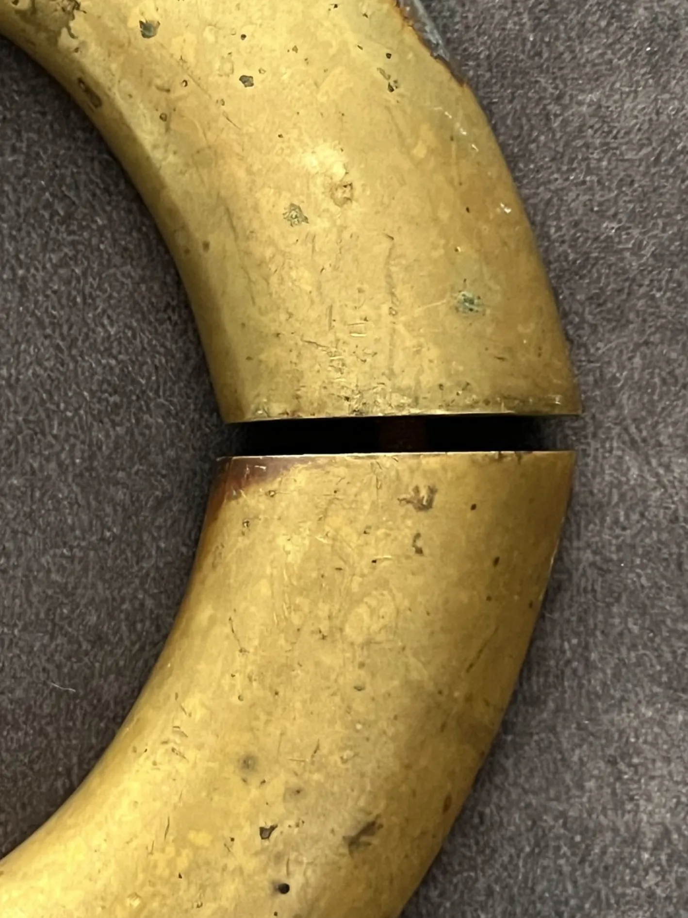 Antiker Bronzegriff, 1900, 2er Set