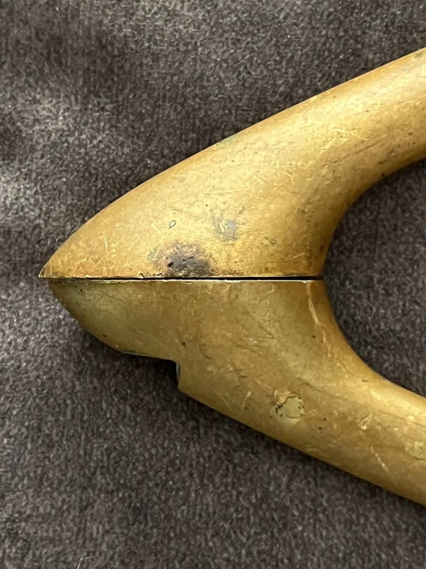 Antiker Bronzegriff, 1900, 2er Set