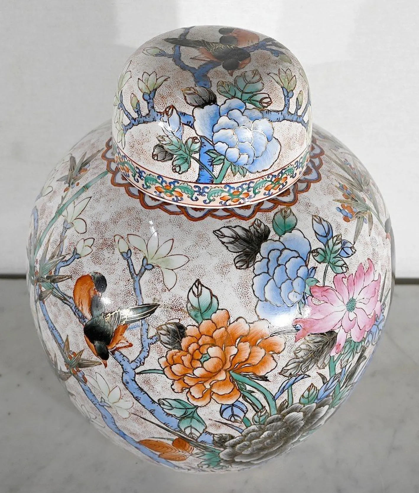 Antiker chinesischer Deckelbehälter, 1890er