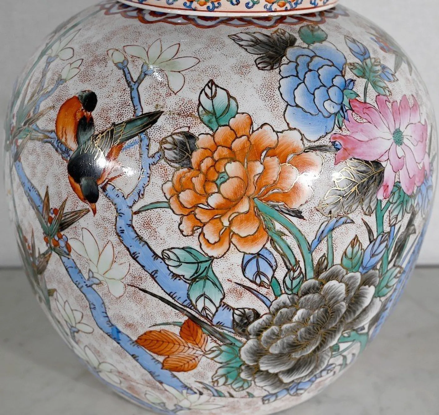 Antiker chinesischer Deckelbehälter, 1890er
