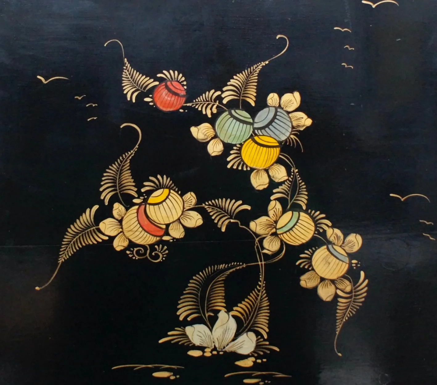 Antiker Chinoiserie Raumteiler, 1900er