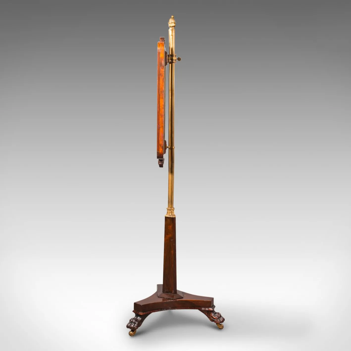 Antiker englischer Kaminschirm, 1830er