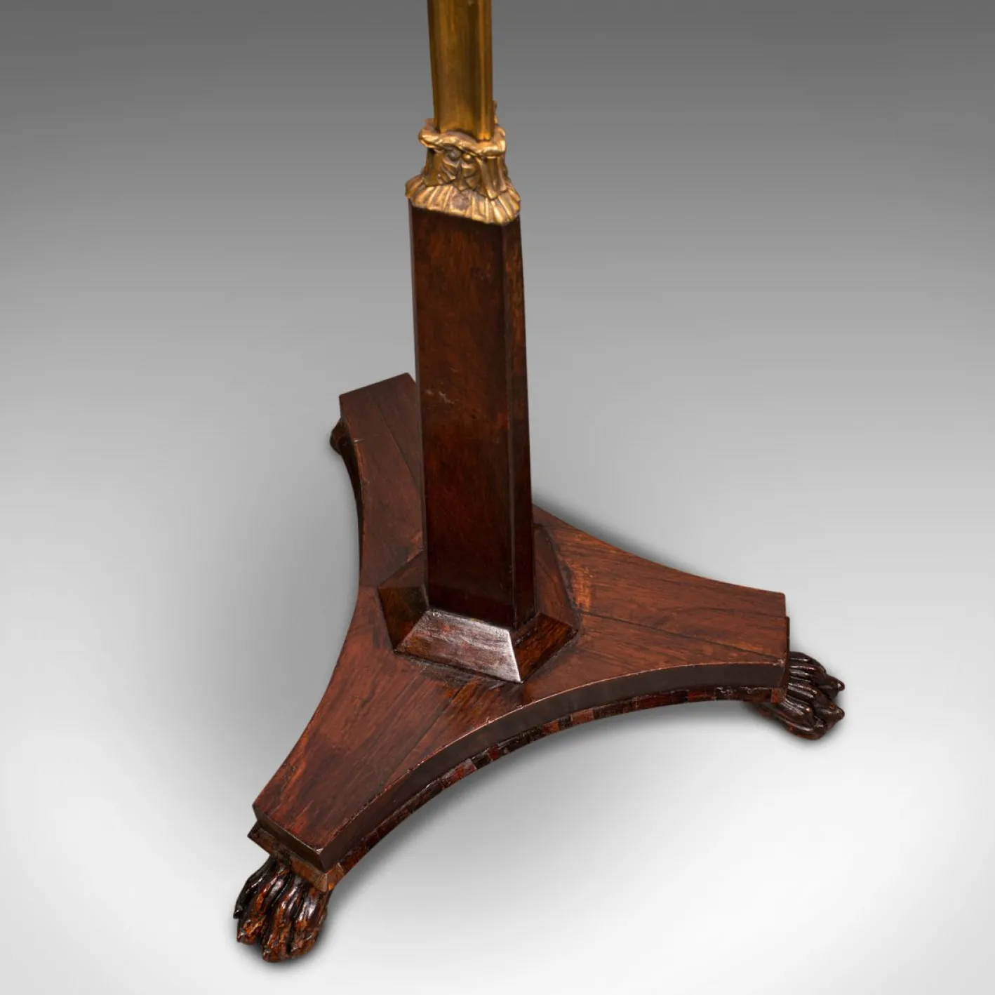 Antiker englischer Kaminschirm, 1830er