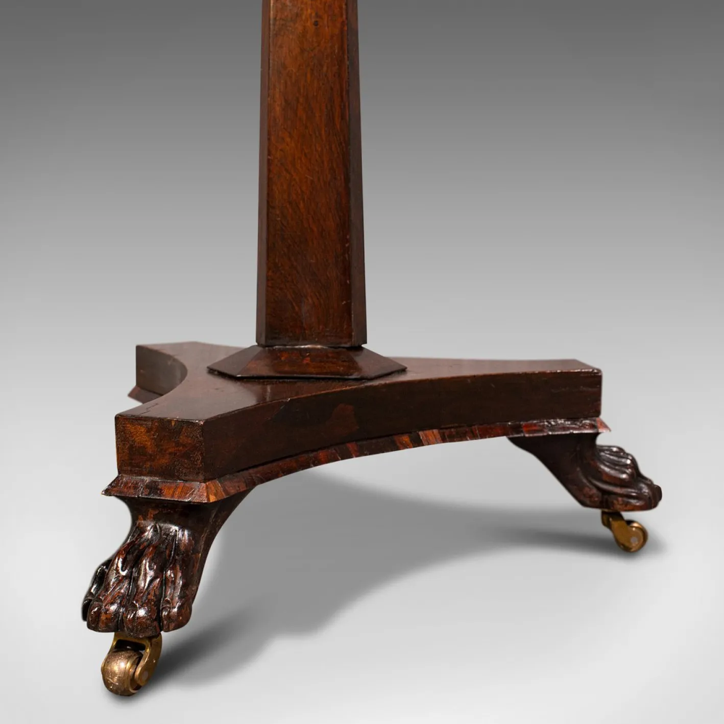 Antiker englischer Kaminschirm, 1830er