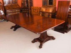 Antiker George IV Regency Esstisch, 19. Jh