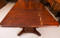 Antiker George IV Regency Esstisch, 19. Jh