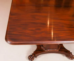 Antiker George IV Regency Esstisch, 19. Jh