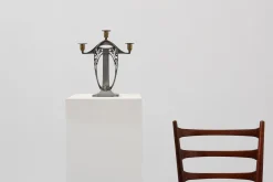 Antiker Jugendstil Kerzenhalter von WMF, 1890er