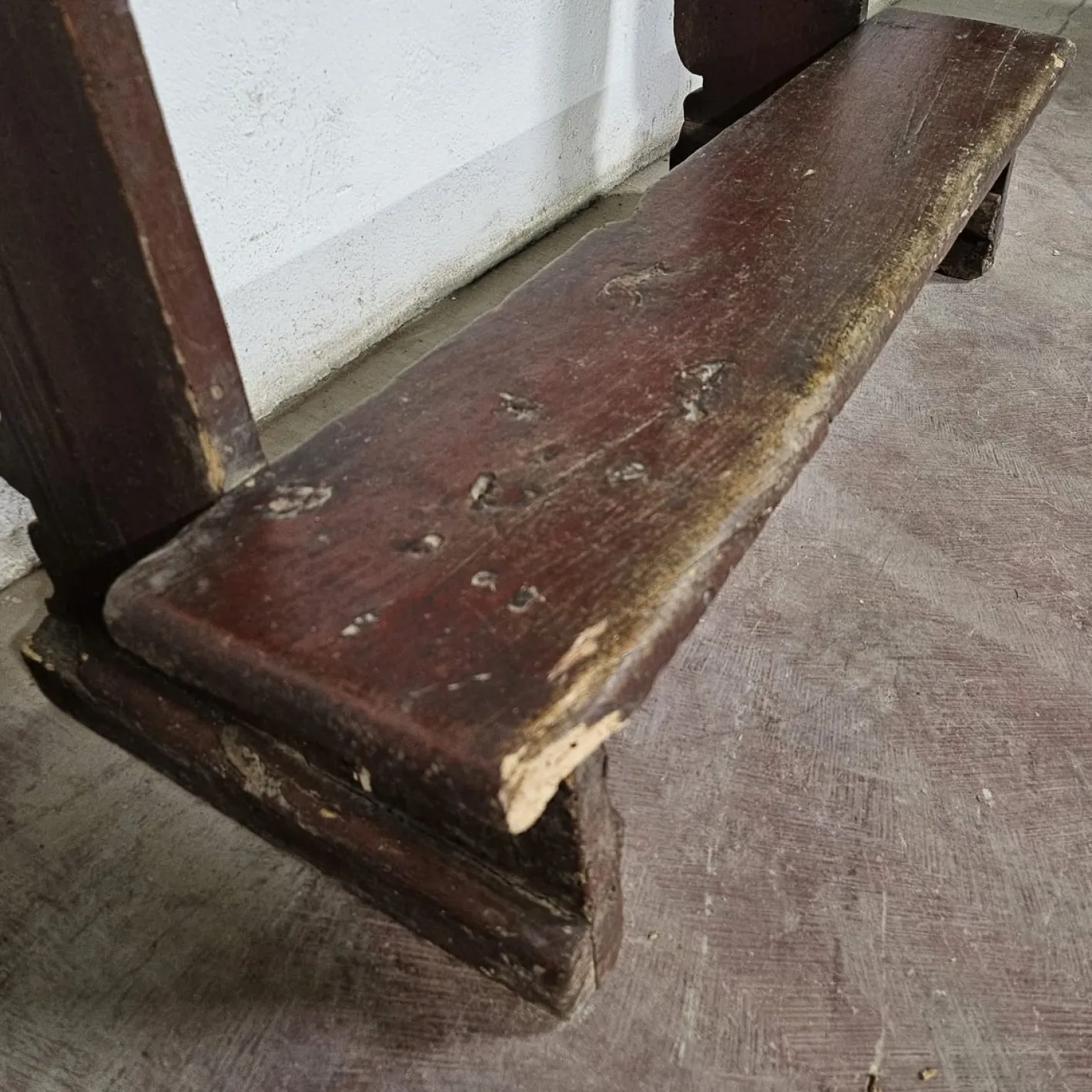 Antiker Kirchenknecht aus Tanne