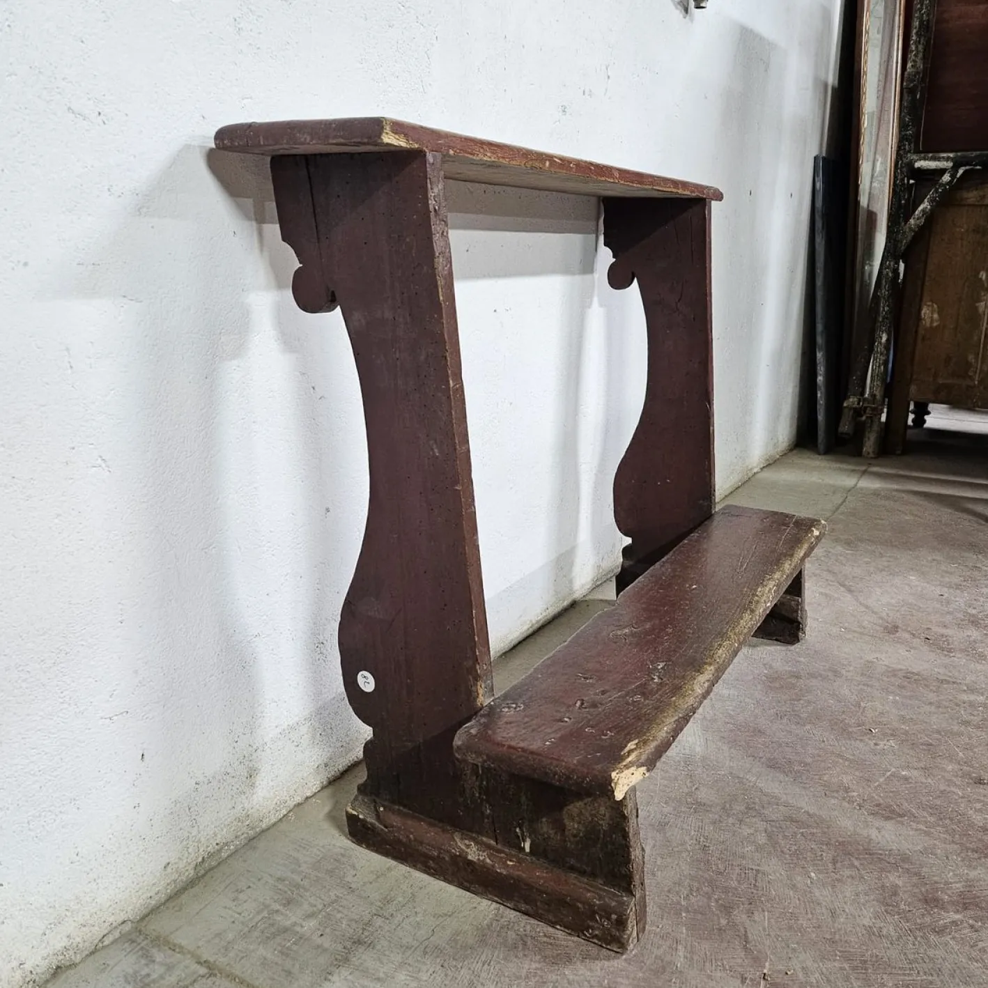 Antiker Kirchenknecht aus Tanne