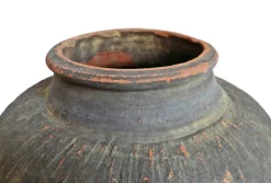 Antiker mongolischer Dorftopf aus Keramik