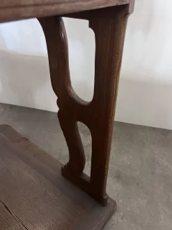 Antiker Schultisch, 1890er