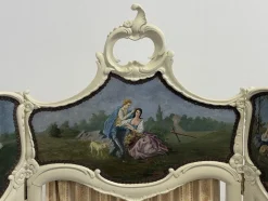 Antiker 3-teiliger Raumteiler, 1880er