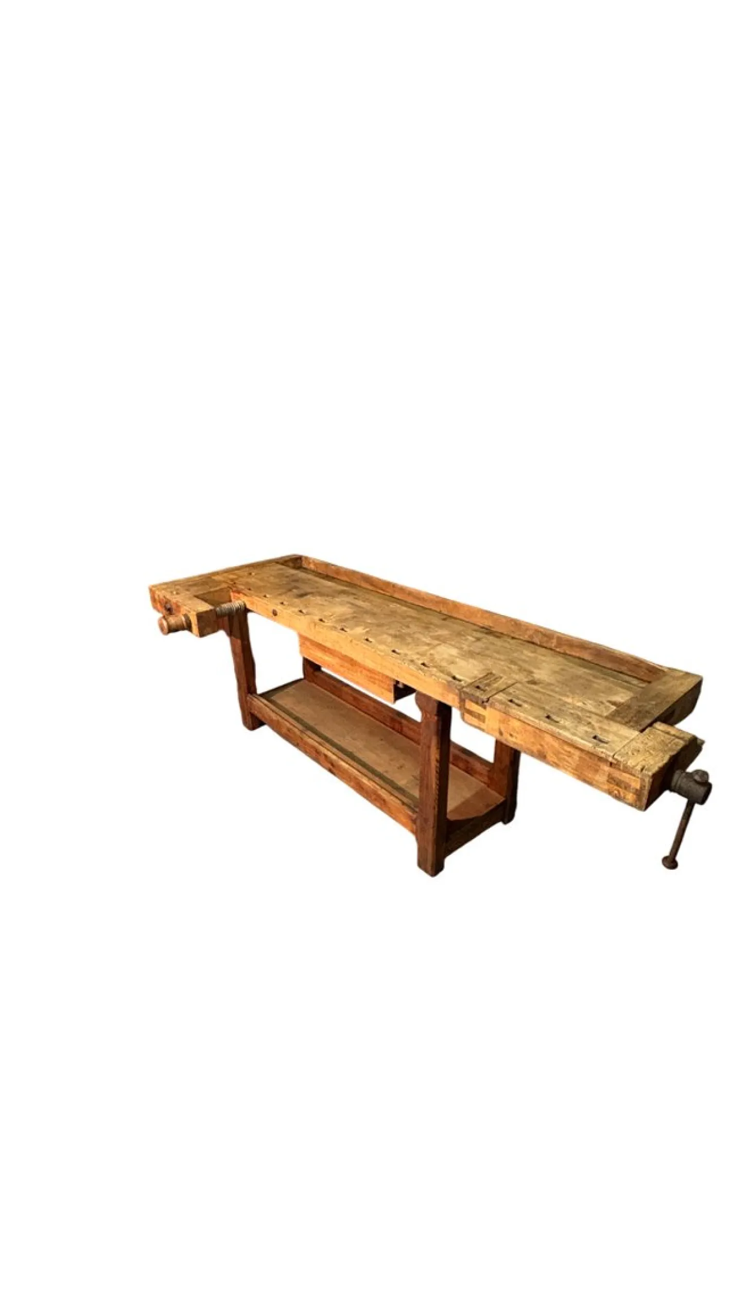 Antiker Tisch aus Apfelholz, 1800er