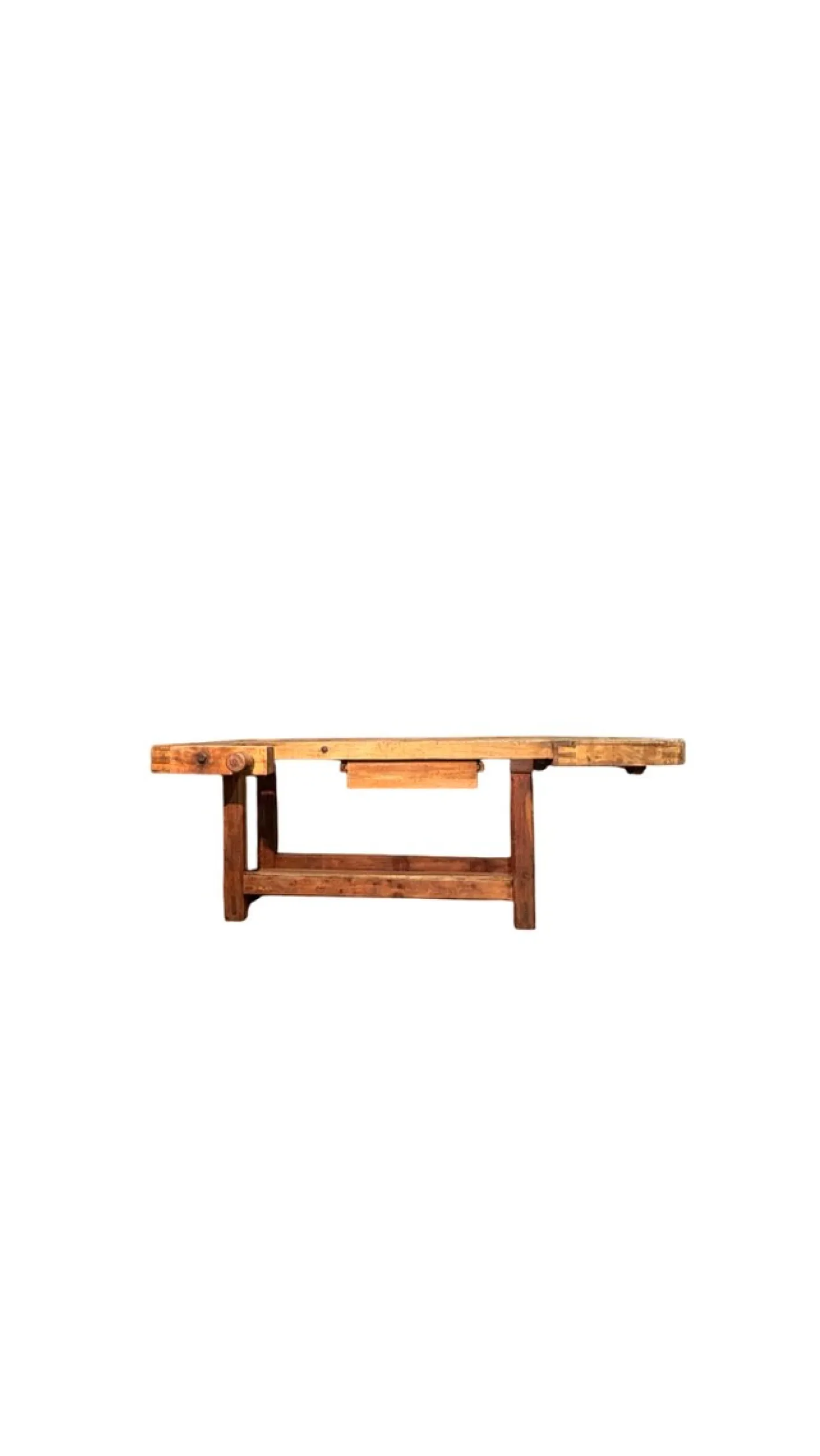 Antiker Tisch aus Apfelholz, 1800er